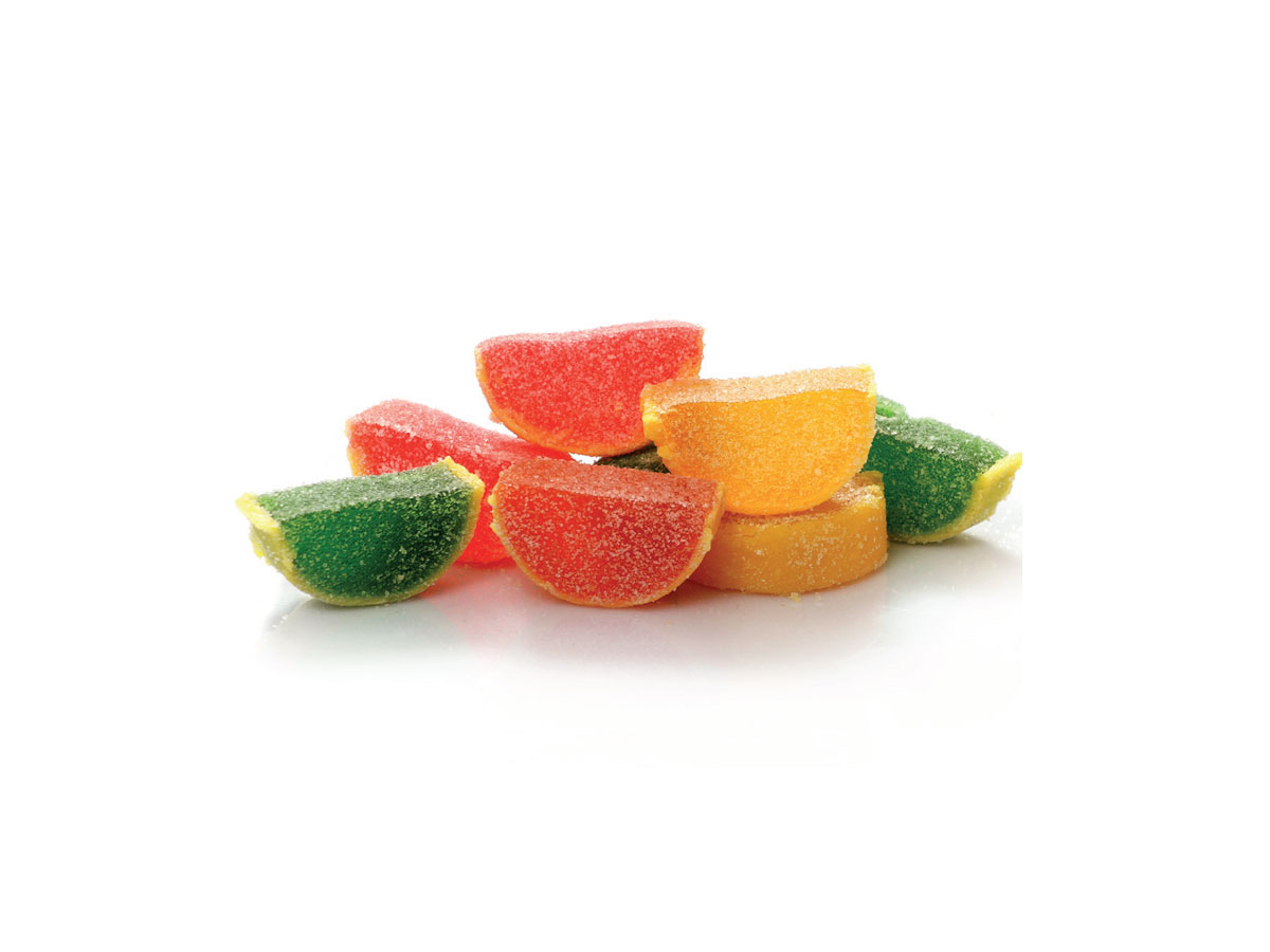 Fruit Flavor Slice Jelly || Lokum Safası